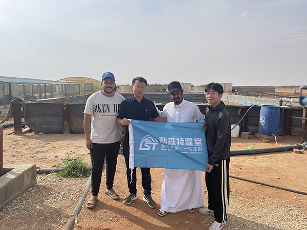 Lisette visited Riyadh, Saudi Arabia to inspect the project site