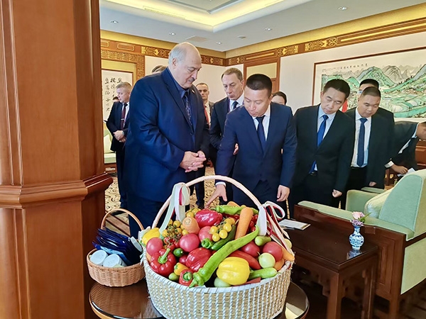 Brief Exchange Between Lycent and Belarus President Alexander Lukashenko